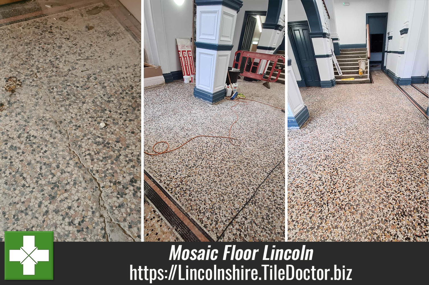 Mosaic-Tiled-Floor-Before-and-After-Restoration-Lincoln-College