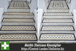 Marble Staircase Renovation Kensington London